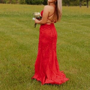 Red Sherri Hill Dress